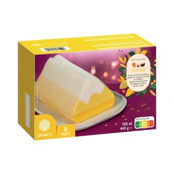 Bûche glacée exotique, 8 parts