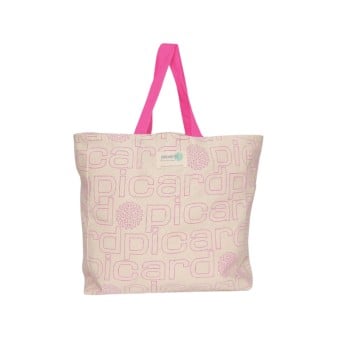 Tote bag en coton color block