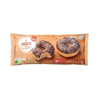 2 donuts
