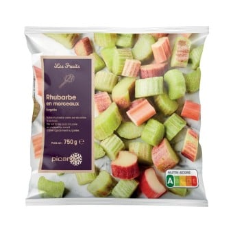 Rhubarbe en morceaux