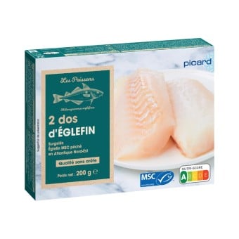 2 dos d'églefin MSC