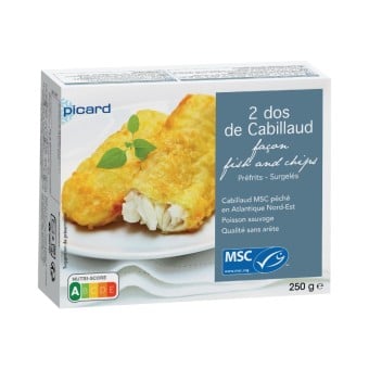 2 dos de cabillaud façon...