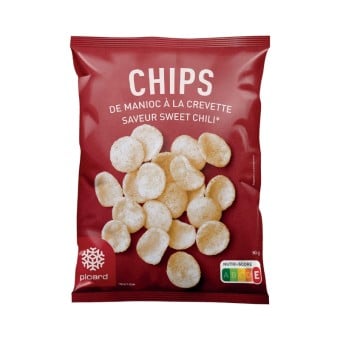 Chips de manioc à la crevette