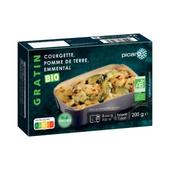 Gratin courgette, pomme de...