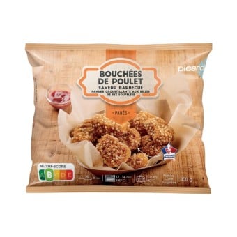 Bouchées de poulet panées