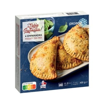 4 empanadas