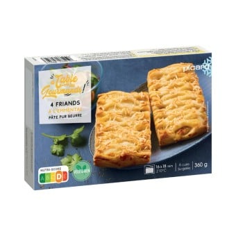 4 friands à l'emmental