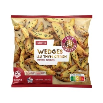 Wedges inédites au thym citron