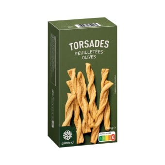 Torsades feuilletées aux...
