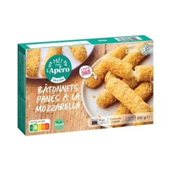 Bâtonnets panés à la...