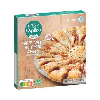 Tarte soleil au pesto...
