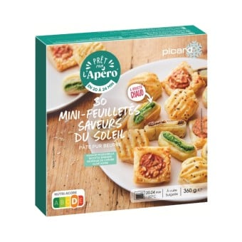 30 mini-feuilletés saveurs...