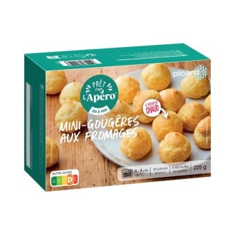 Mini-gougères au fromage,...