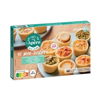 15 mini-quiches