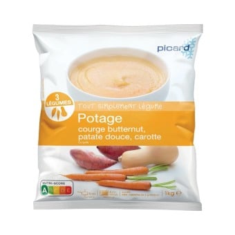 Potage courge butternut,...