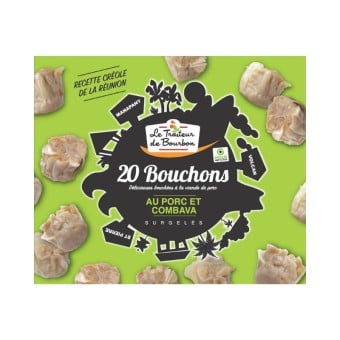 20 Bouchons Porc Combava