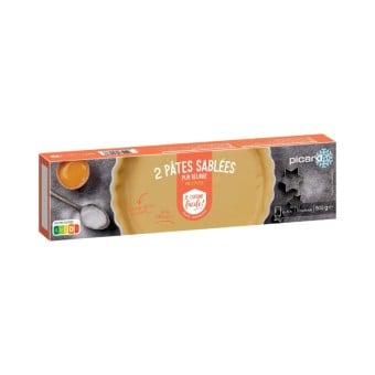 2 pâtes sablées