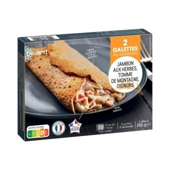 2 galettes au sarrasin