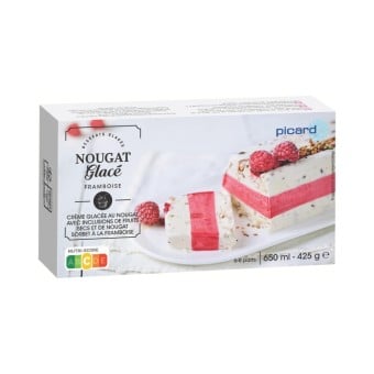 Nougat glacé framboise