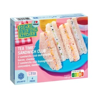 Tea time sandwich club